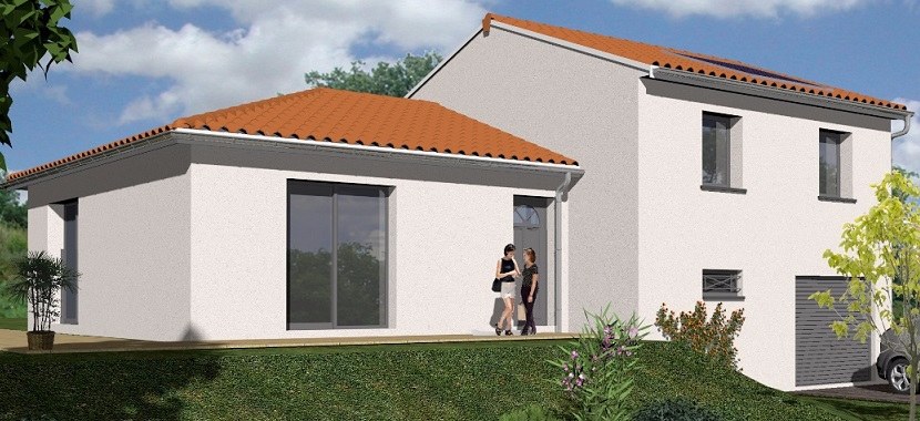 Exemple de maison que nous construisons - construction maison neuve Saint-Etienne